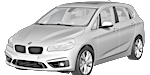 BMW F45 B2681 Fault Code